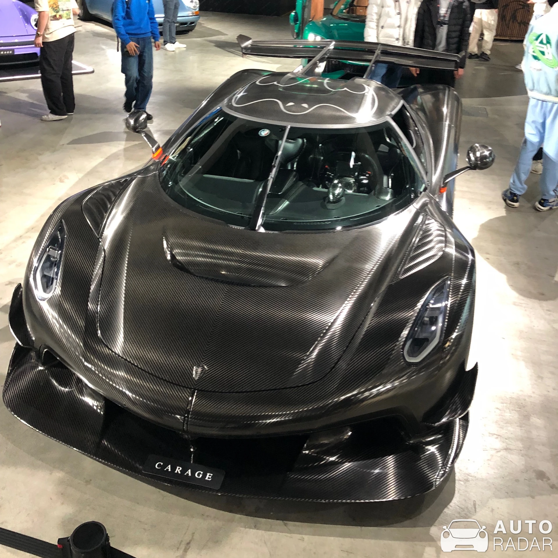 Koenigsegg Jesko Attack Ghost Le Mans spotted in Zürich, Switzerland