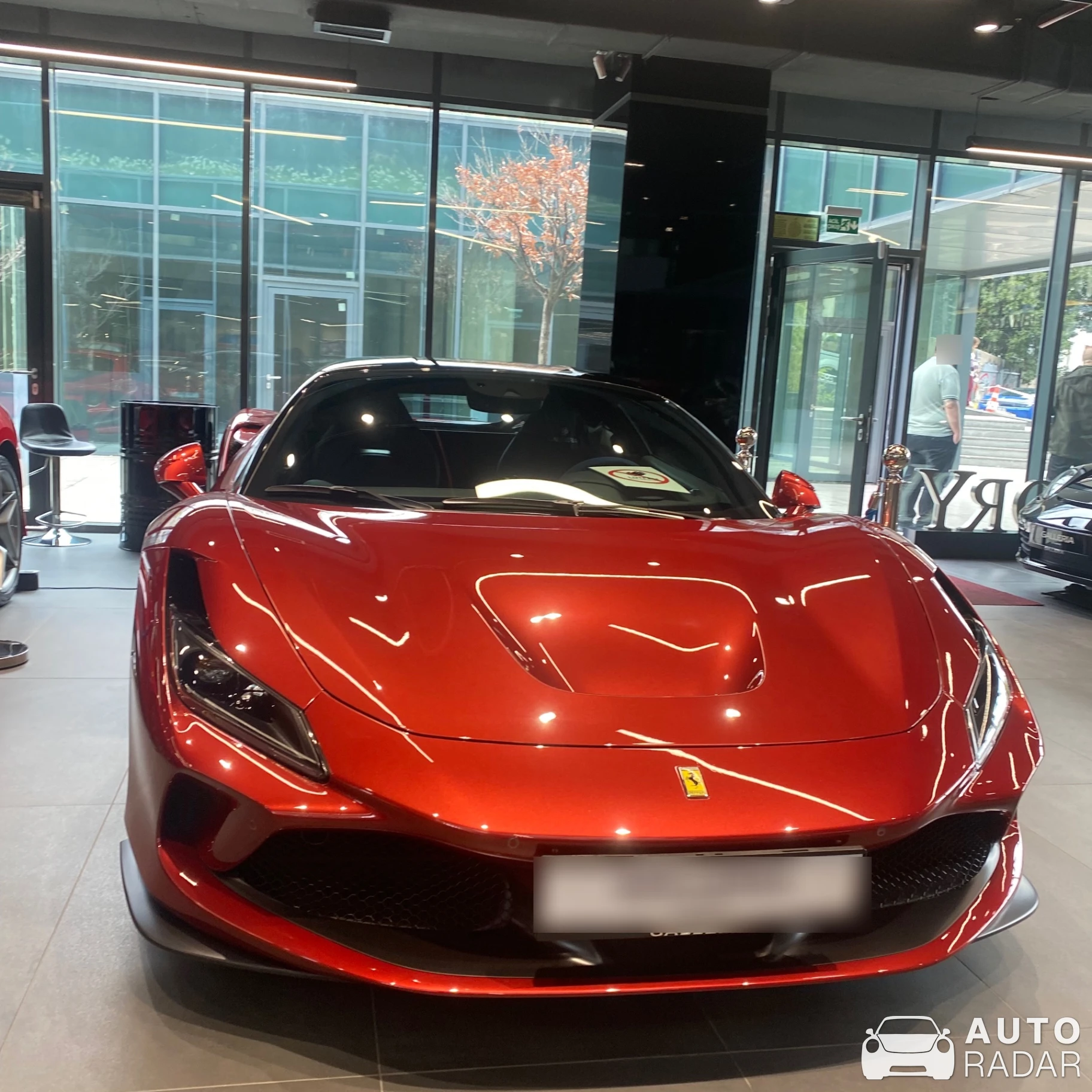 Ferrari F8 Tributo spotted in Şişli, Türkiye