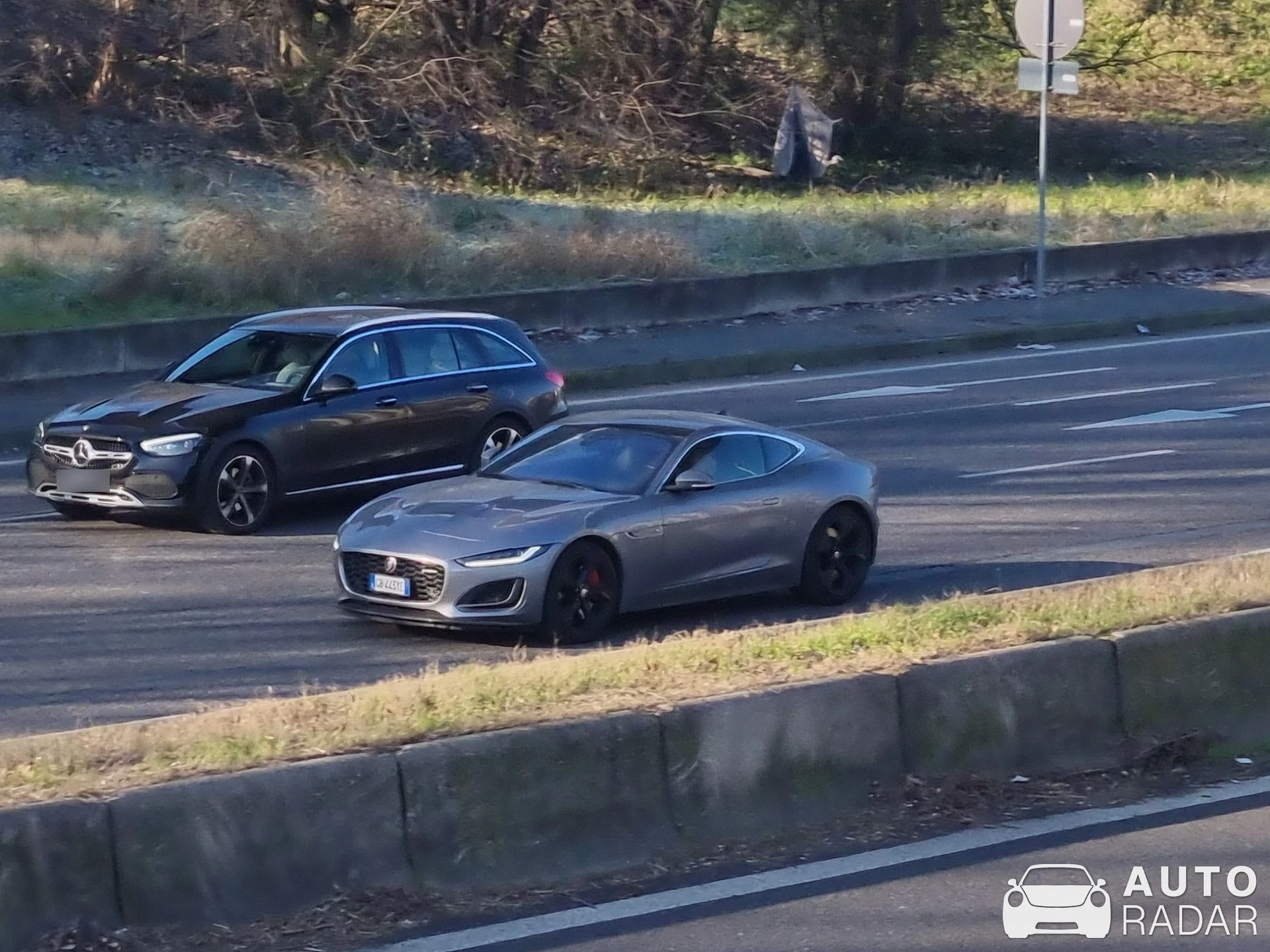Jaguar F-Type S Coupé spotted in Milano, Italia