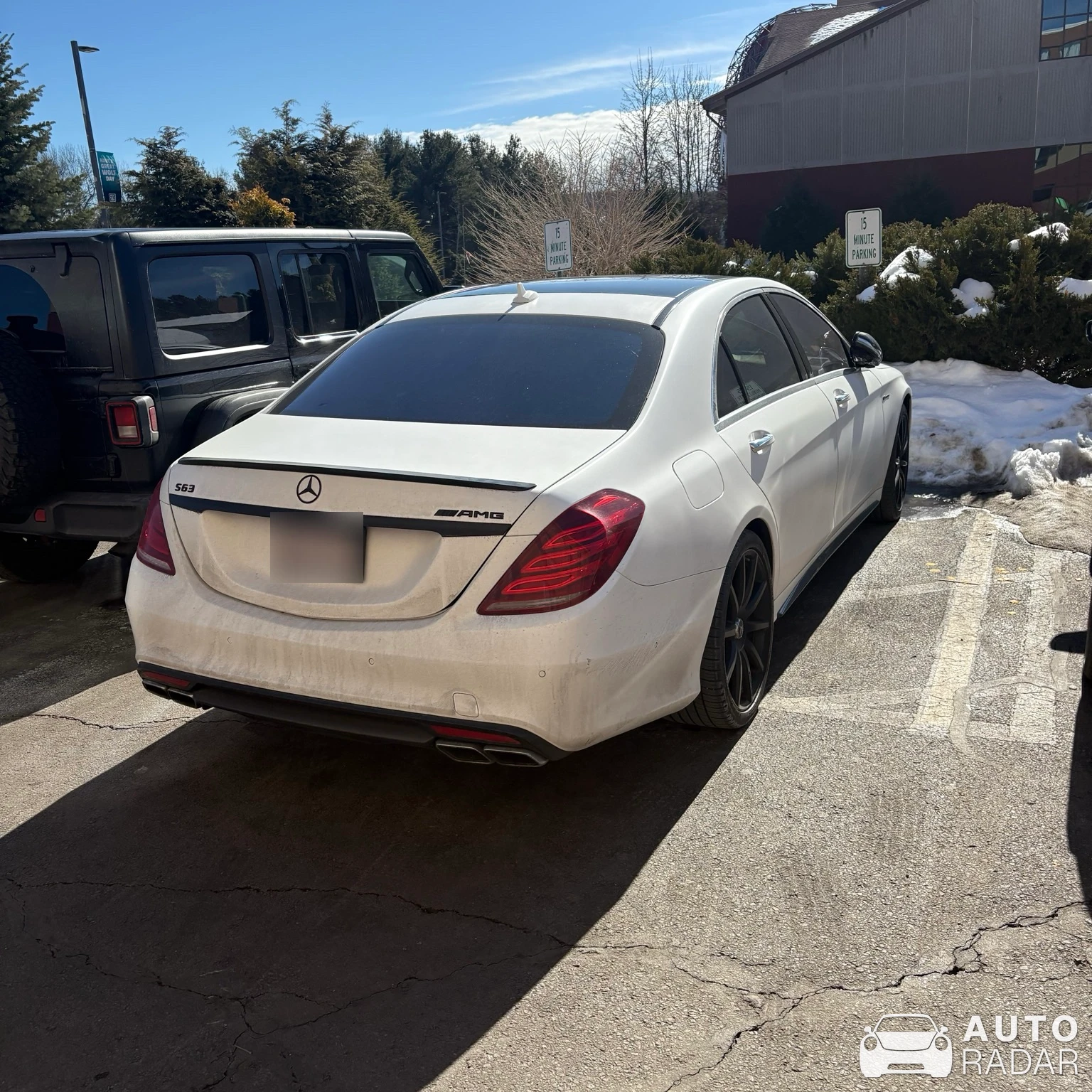 Mercedes-Benz S 63 AMG W222 spotted in Cambridge