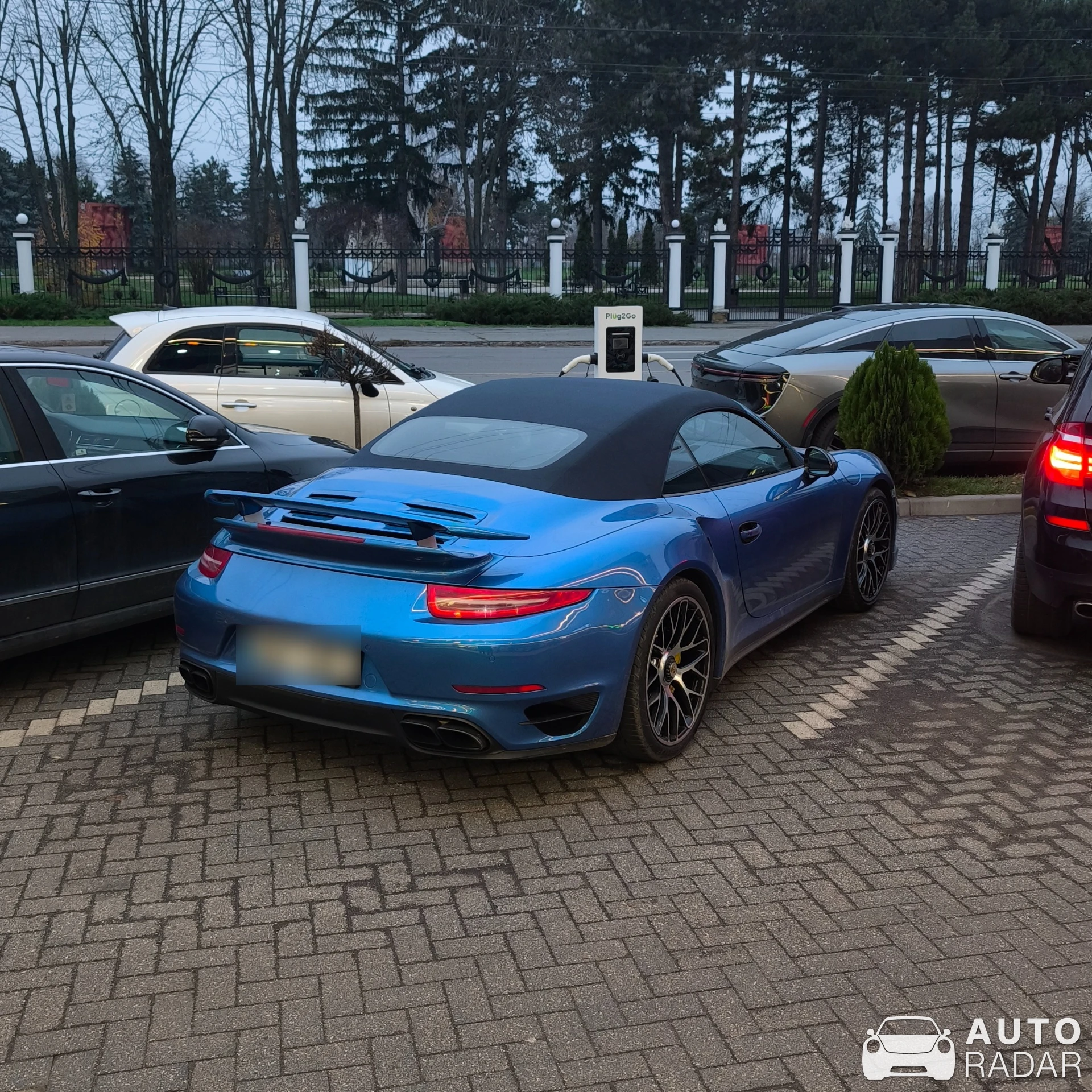 Porsche 991 Turbo S Cabriolet MkII spotted in Chișinău, Moldova