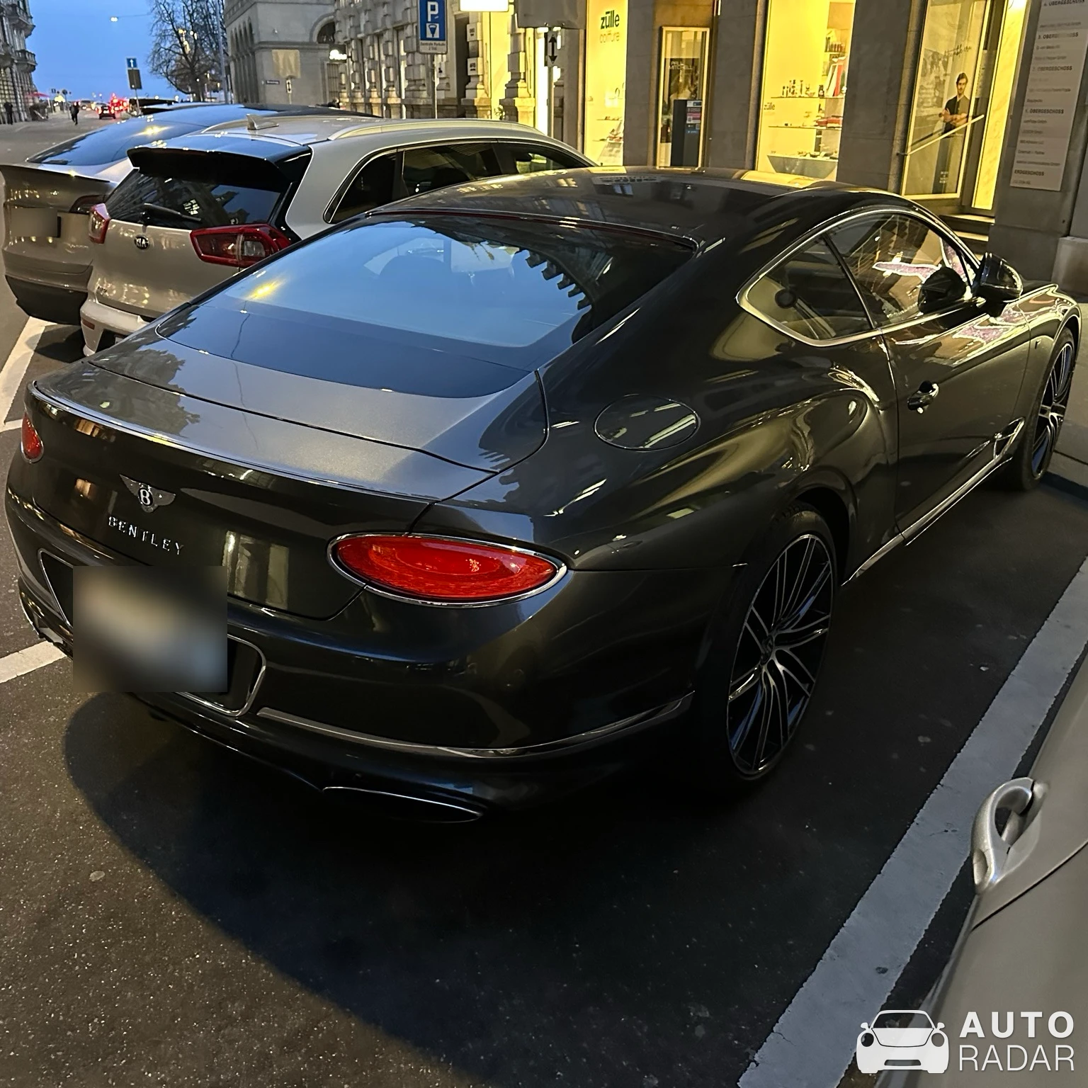 Bentley Continental GT First Edition spotted in Zürich