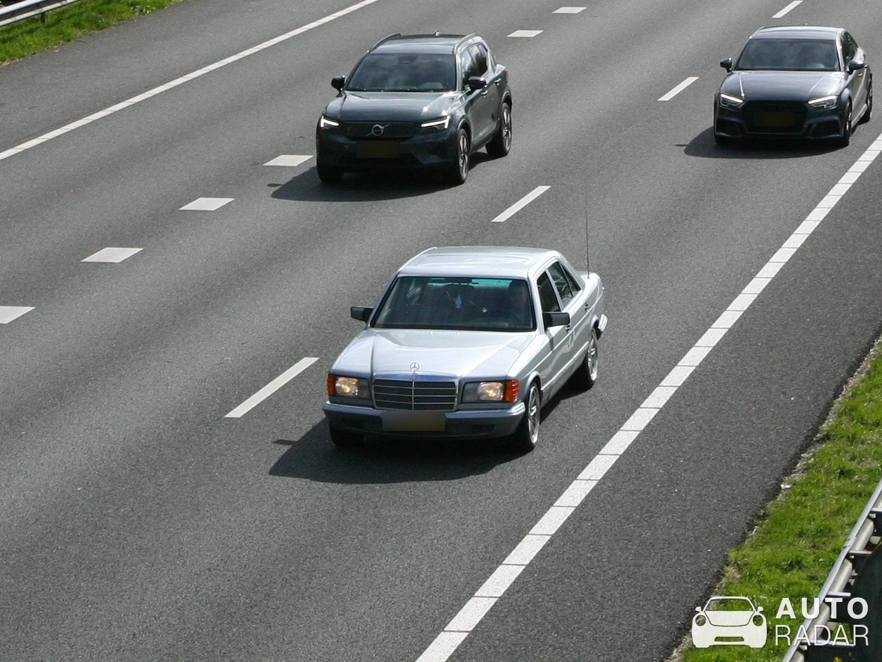 Mercedes-Benz 500 SEL spotted in Hengelo