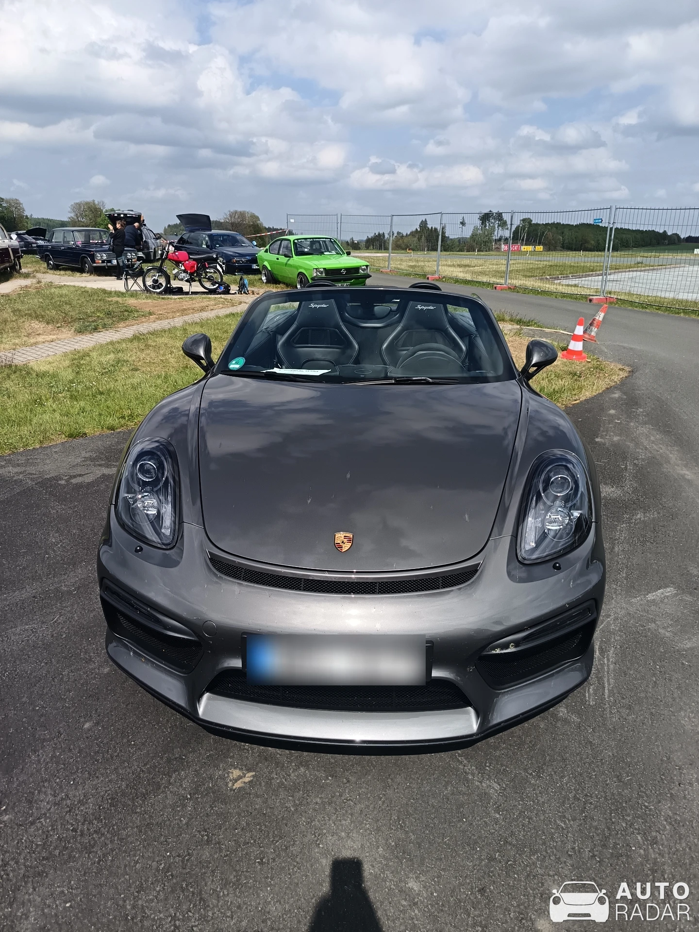 Porsche 981 Spyder spotted in Hof