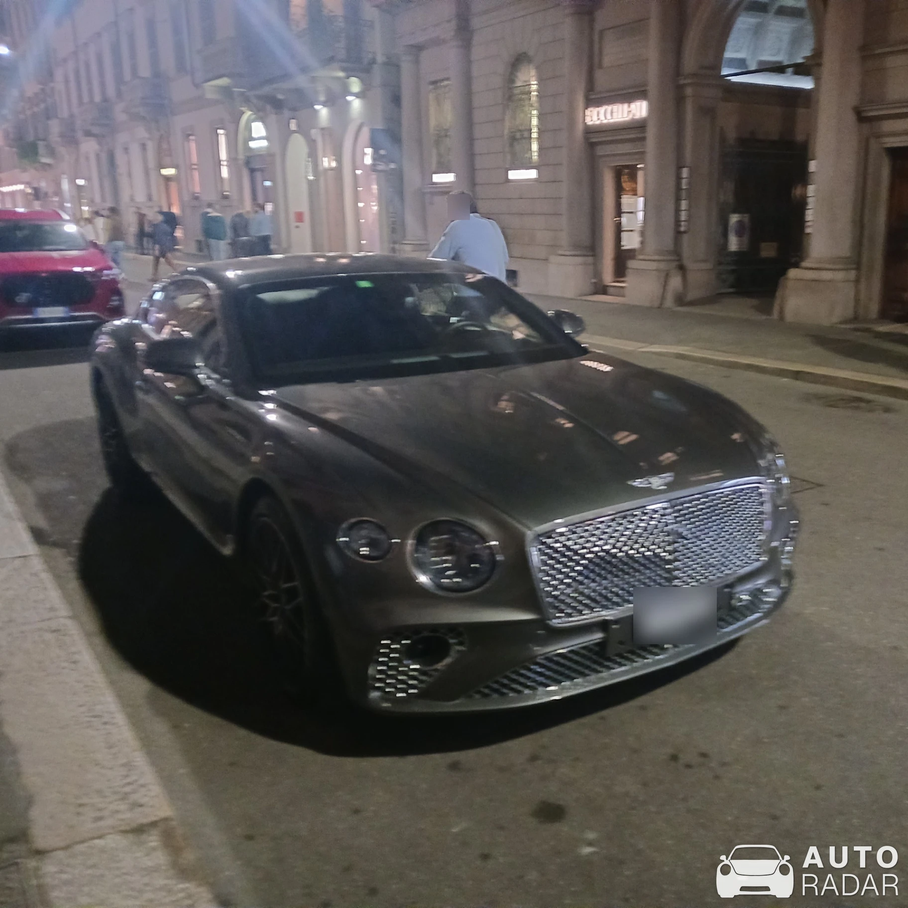 Bentley Continental GT spotted in Milano, Italy