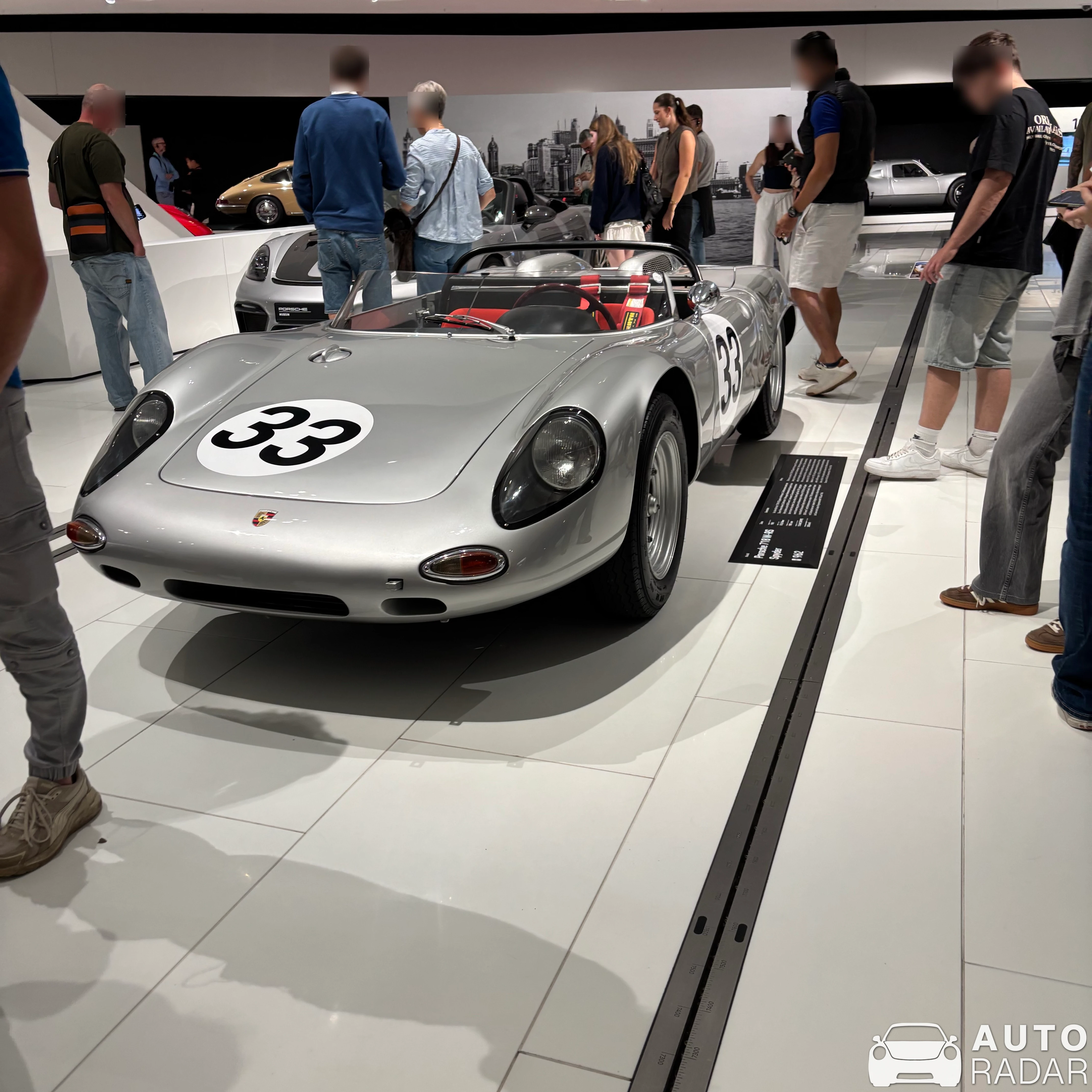 Porsche 718 RSK WERKS Spyder spotted in Stuttgart