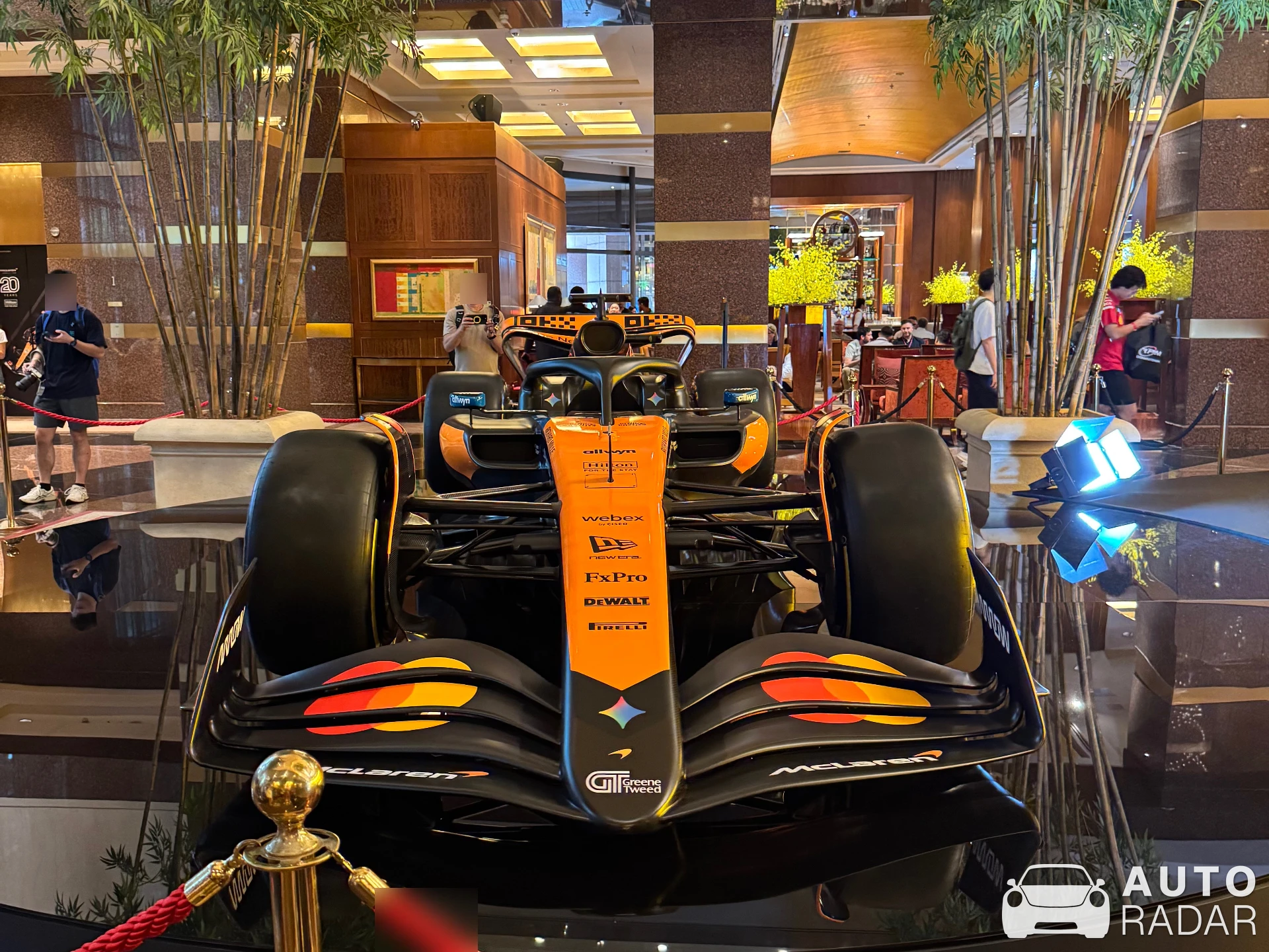 McLaren MCL39 spotted in Singapore