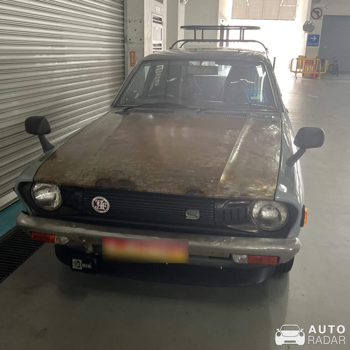 Datsun 120Y spotted in Singapore