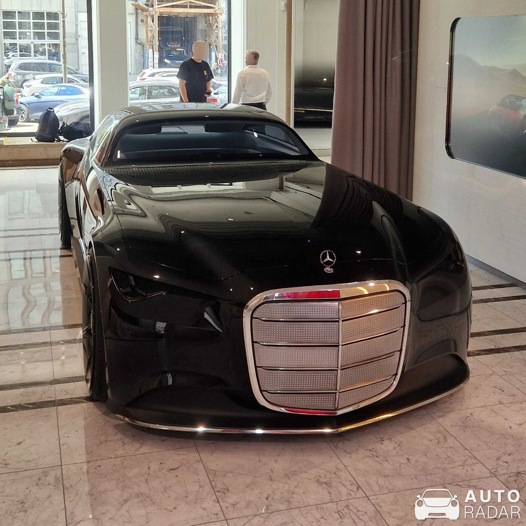 Mercedes-Benz Vision Iconic spotted in Warszawa