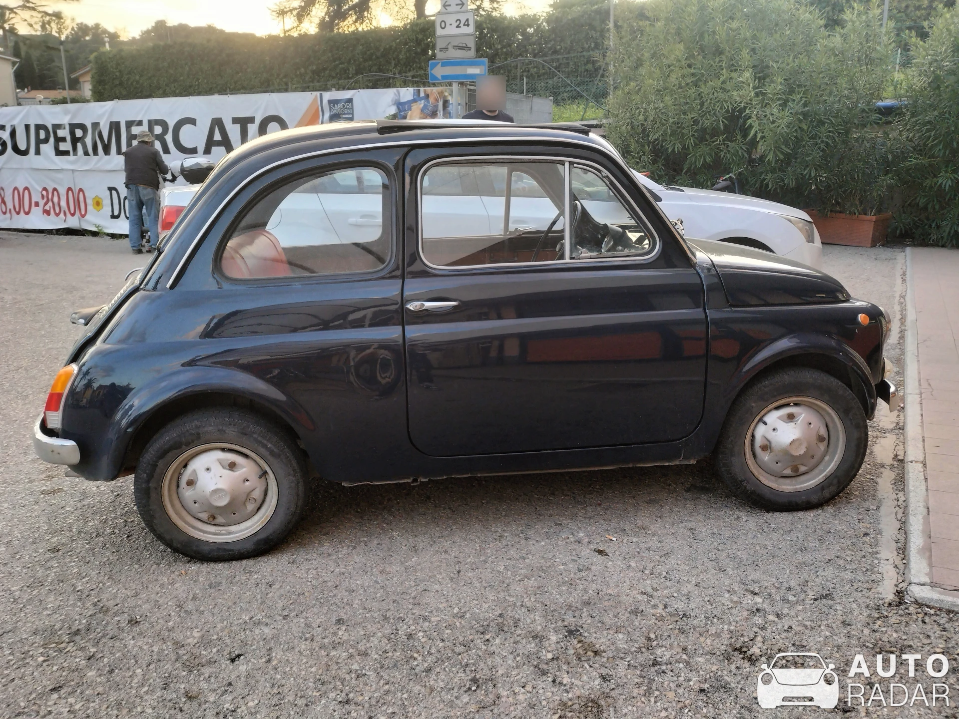 Fiat Nuova 500 spotted in Porto Azzurro