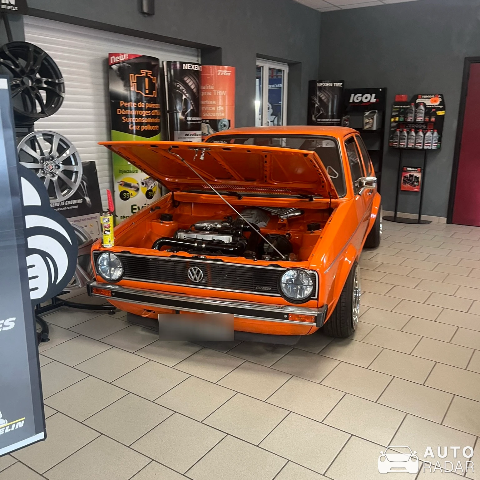 Volkswagen Golf Mk1 spotted in Saint-Omer