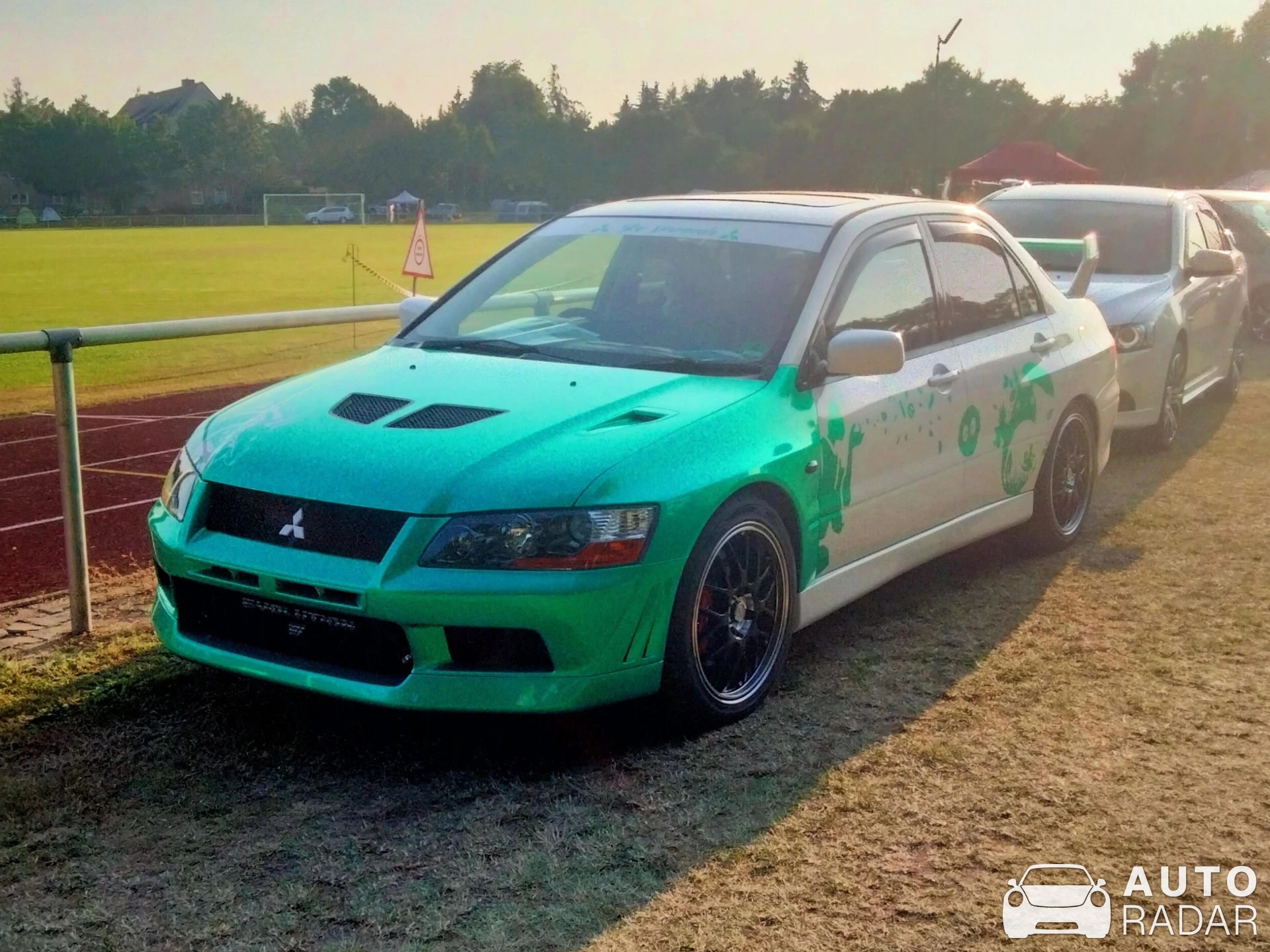 Mitsubishi Lancer Evolution IX spotted in Bad Schmiedeberg