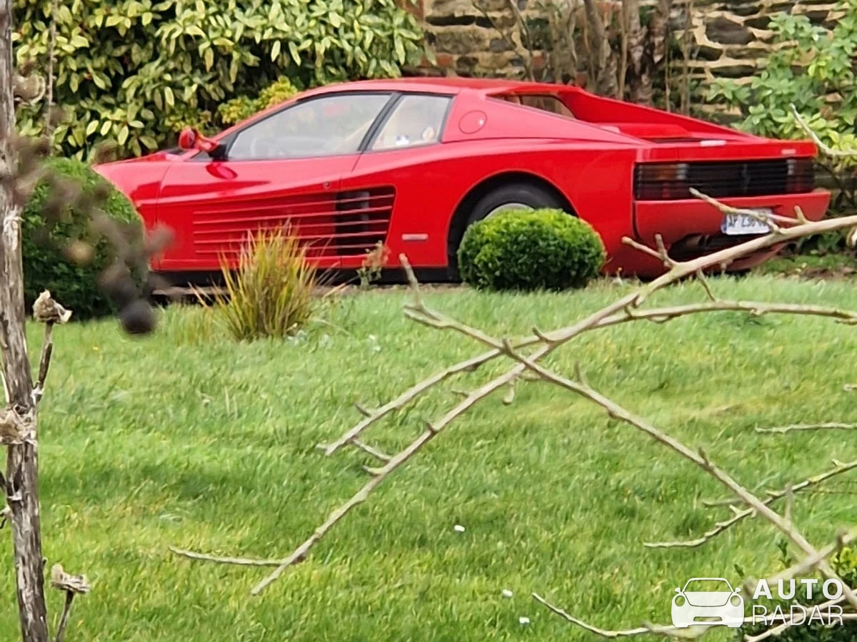 Ferrari Testarossa spotted in Carentan les Marais, France