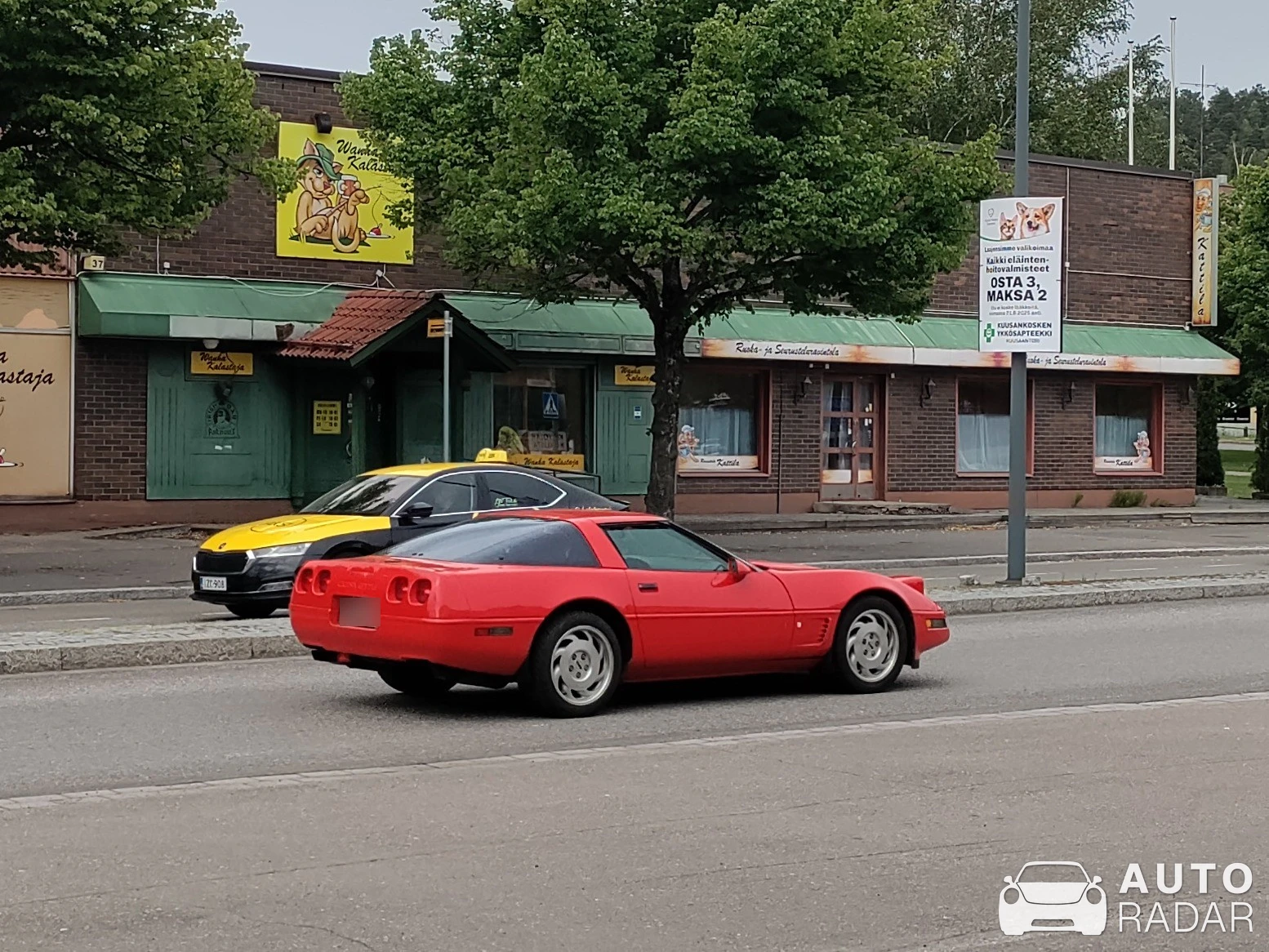 Chevrolet Corvette C4 spotted in Kouvola