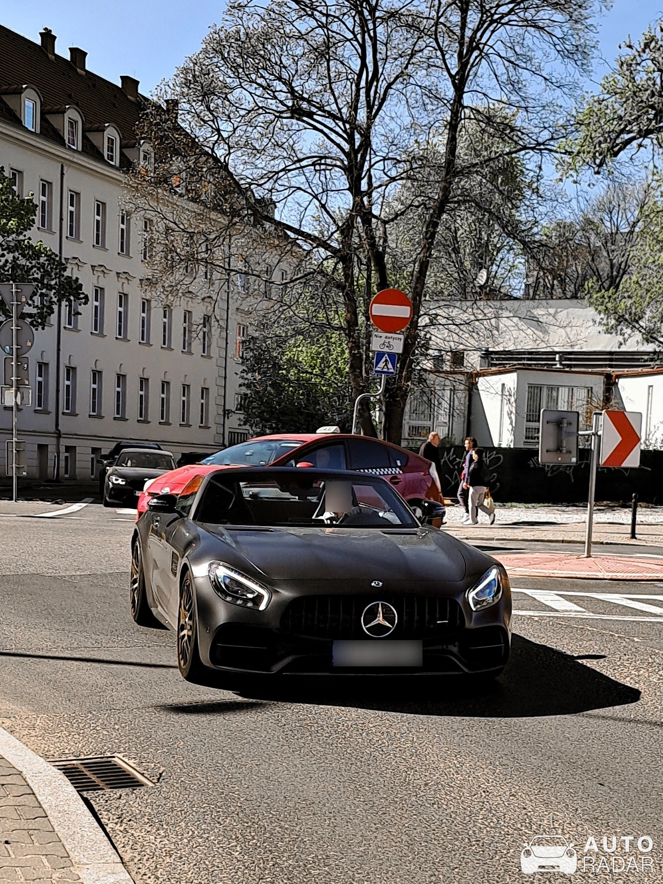Mercedes-AMG GT C Roadster R190 Edition 50 spotted in Poznań