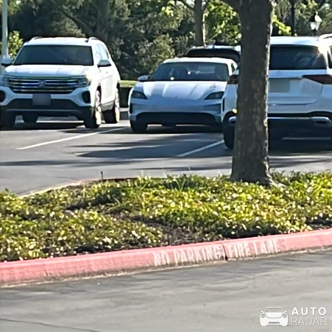 Porsche Taycan spotted in Rocklin