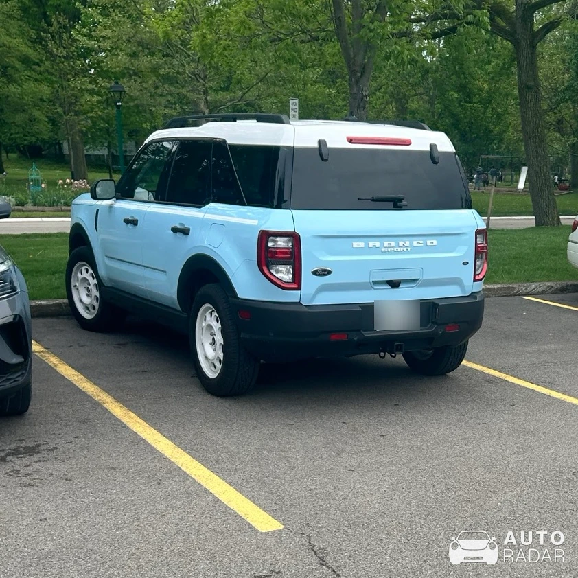 Ford Bronco Sport Heritage Edition spotted in Williamsville