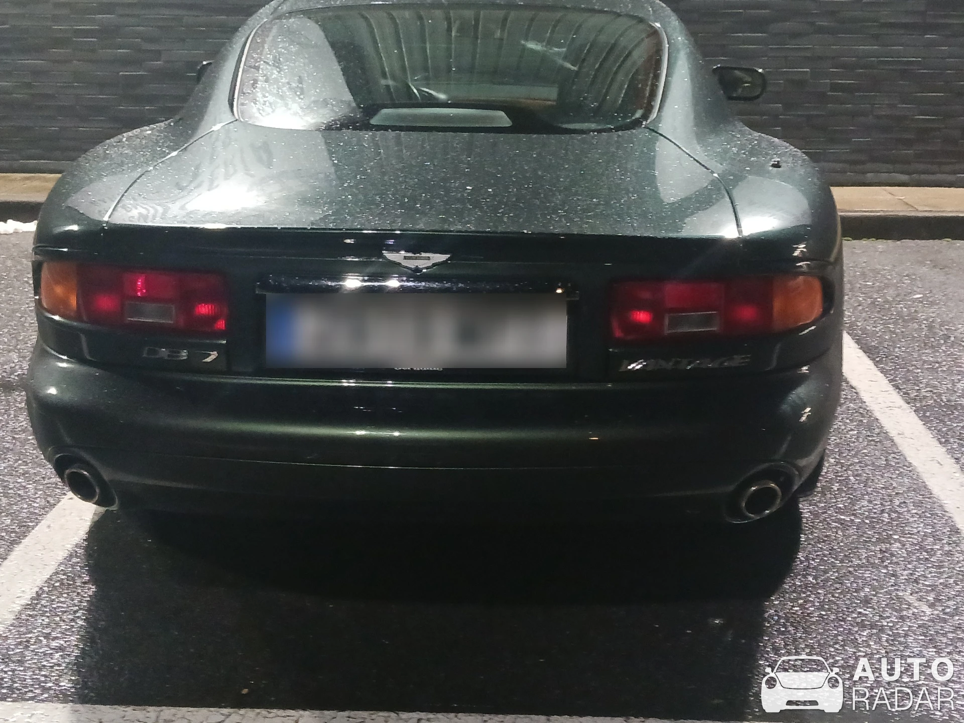 Aston Martin DB7 Vantage spotted in Bermeo, Spain