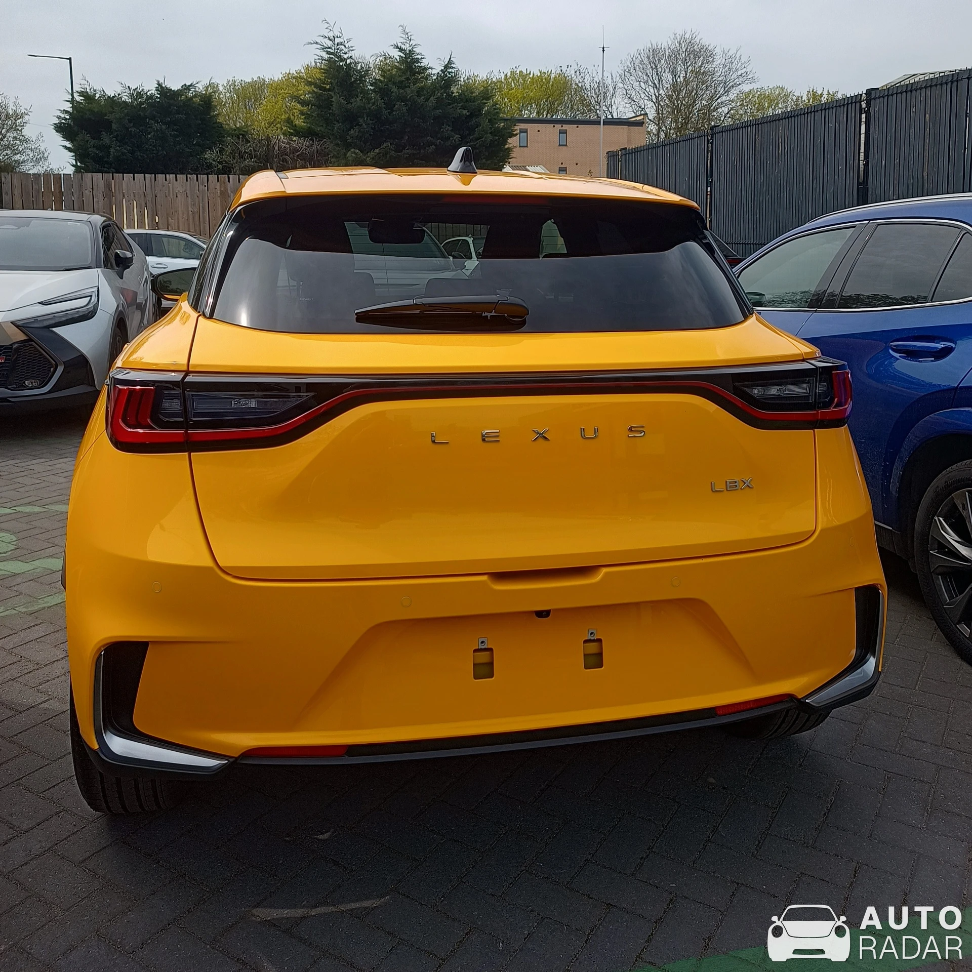 Lexus LBX spotted in Solihull, United Kingdom