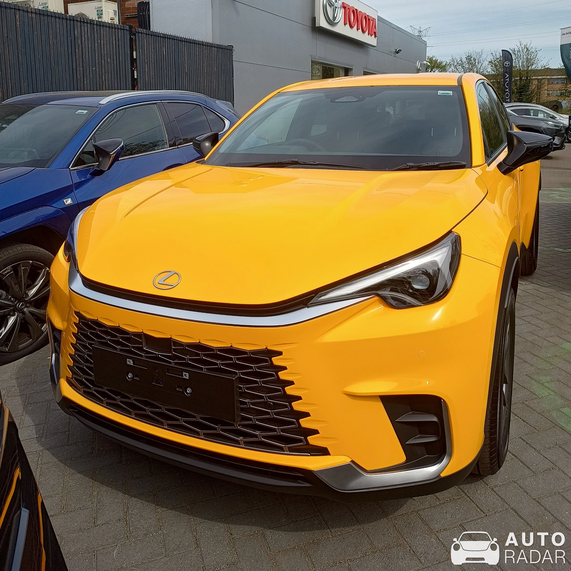 Lexus LBX spotted in Solihull