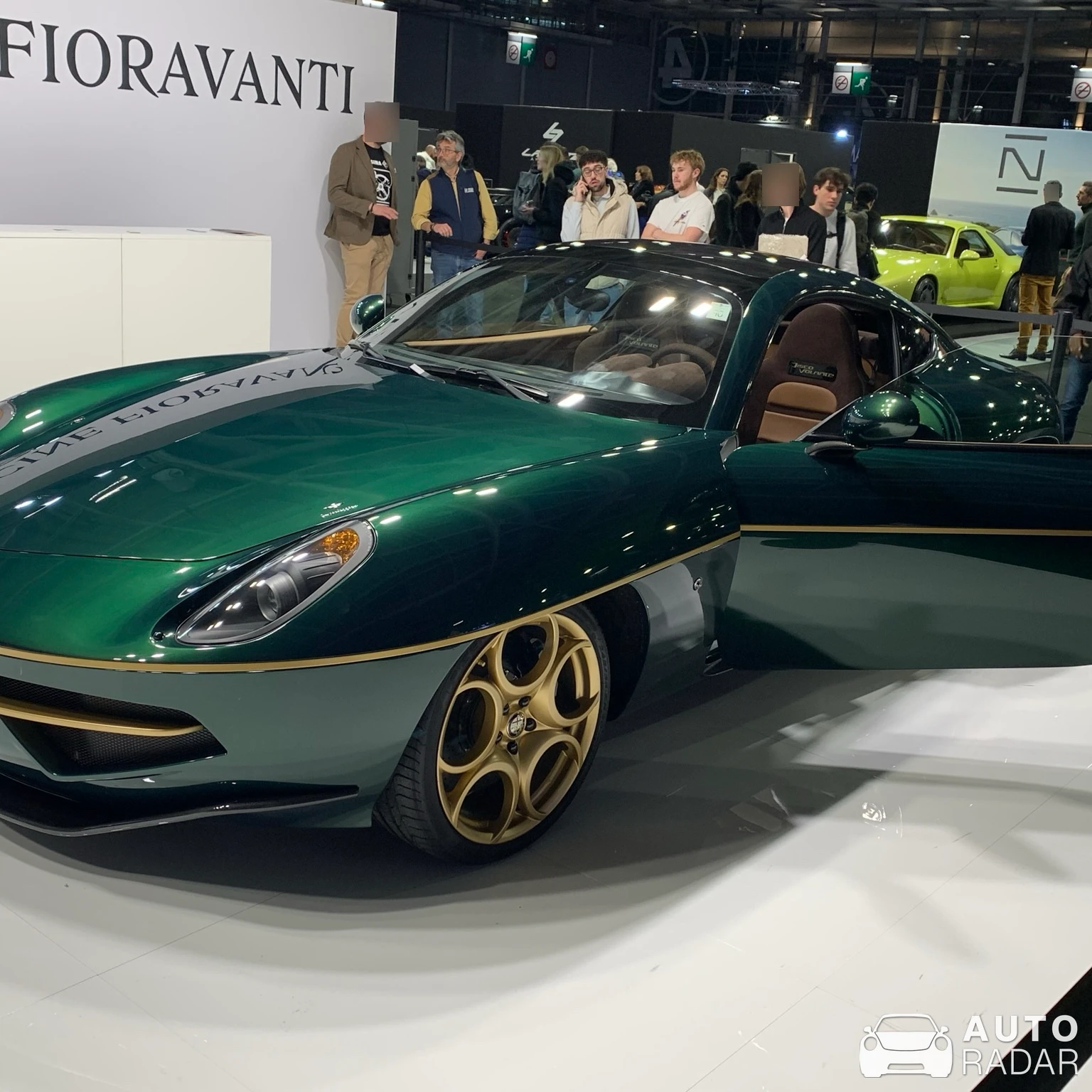 Alfa Romeo Disco Volante spotted in Paris