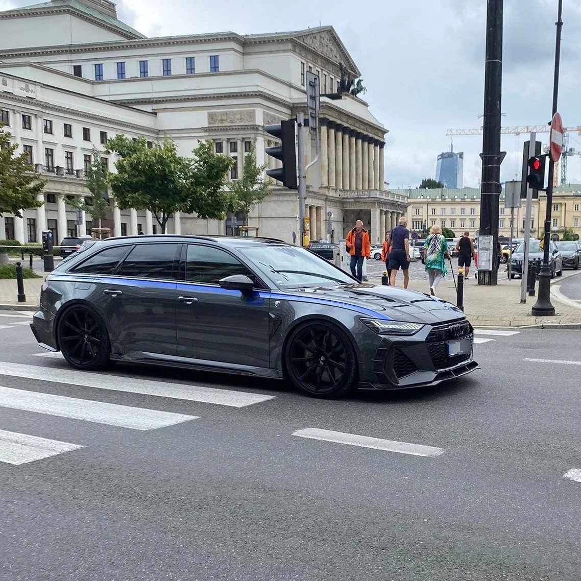 Audi MTM RS6 Avant C8 Keyvany spotted in Warsaw