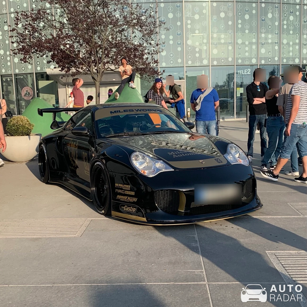 Porsche 996 Turbo Milesworks Edition spotted