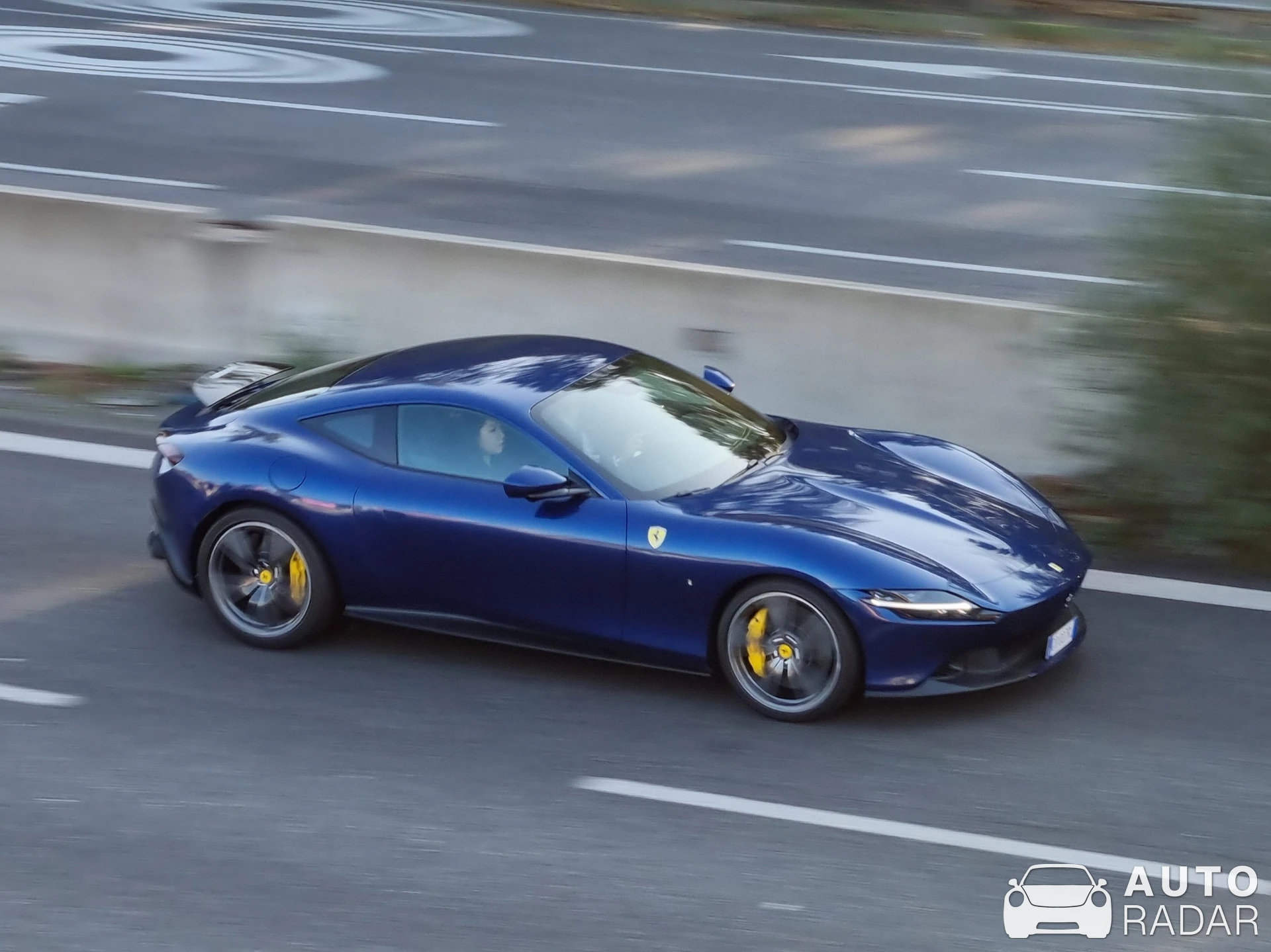 Ferrari Roma spotted in Milano, Italy