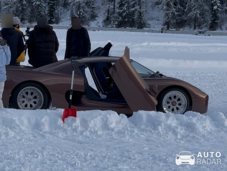 Koenigsegg CC Prototype spotted in St. Moritz, Switzerland