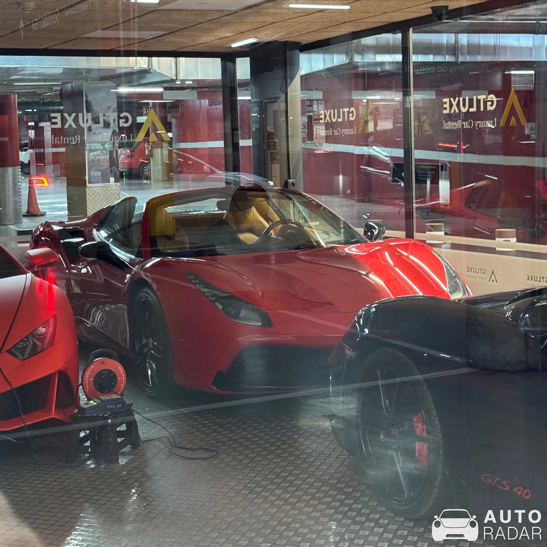 Ferrari 488 Spider spotted in Barcelona, España