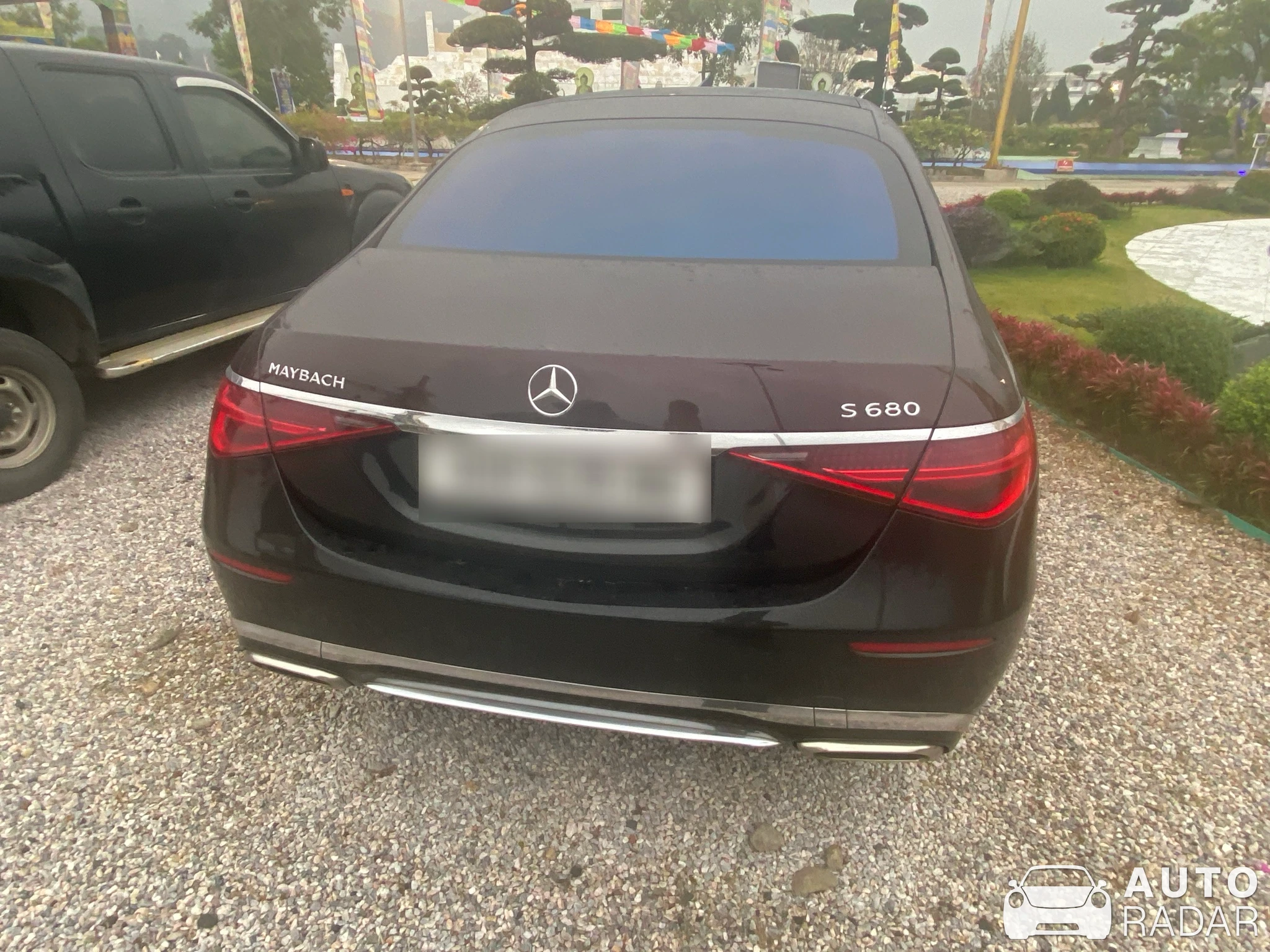 Mercedes-Maybach S 680 spotted in Tam Đảo, Việt Nam