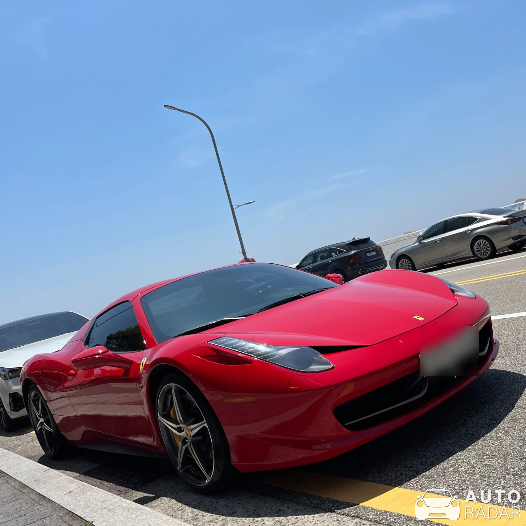 Ferrari 458 Italia spotted in Busan, South Korea