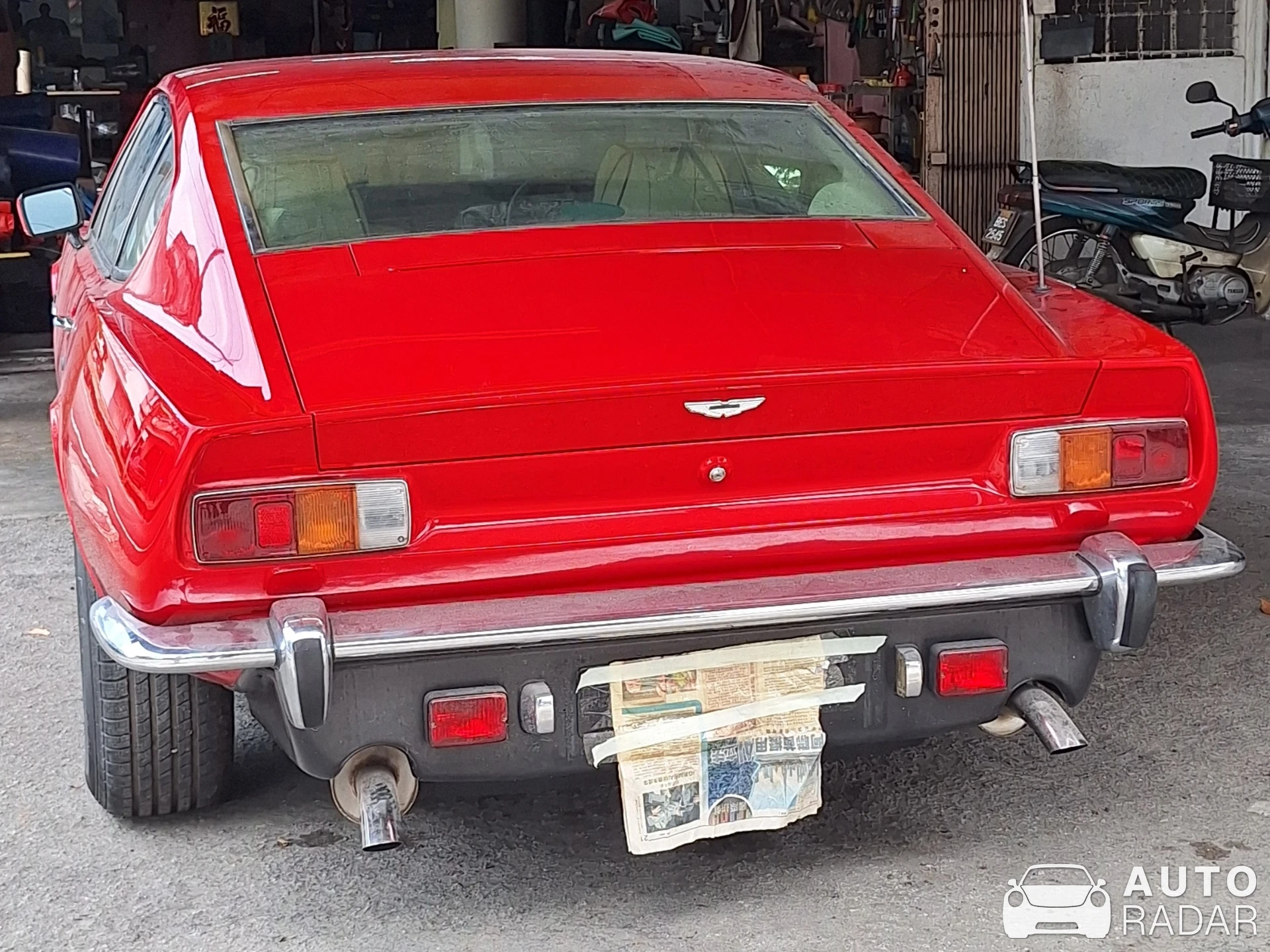 Aston Martin V8 Series 3 spotted in Shah Alam