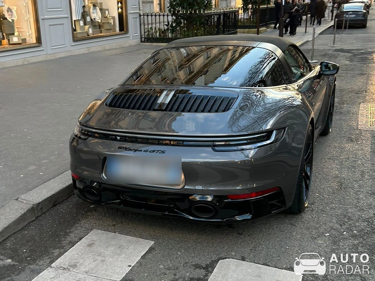 Porsche 992 Targa 4 GTS MkI spotted in Paris, France