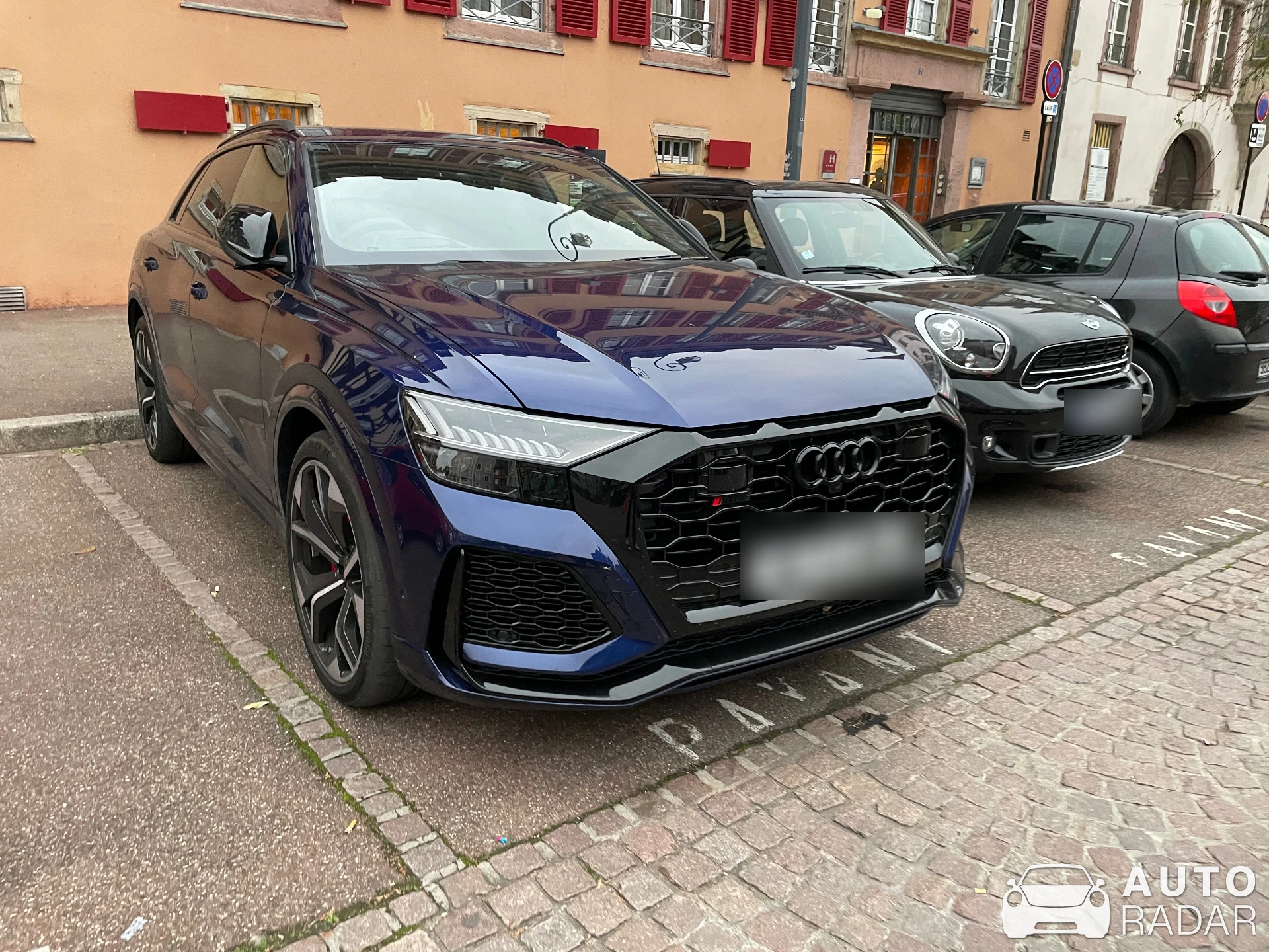 Audi RS Q8 spotted in Colmar, France