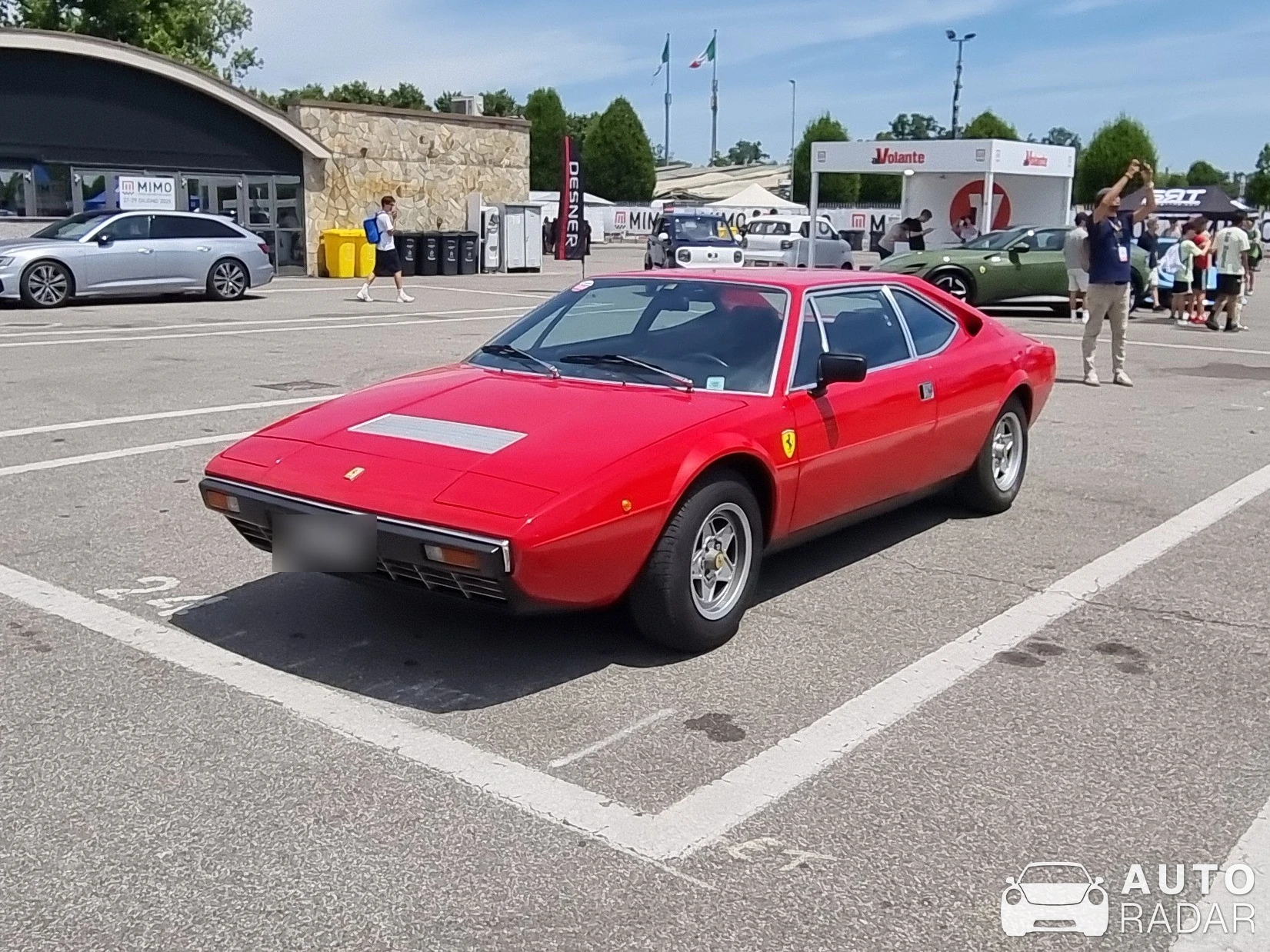 Ferrari Dino 208 GT4 spotted in Monza, Italy