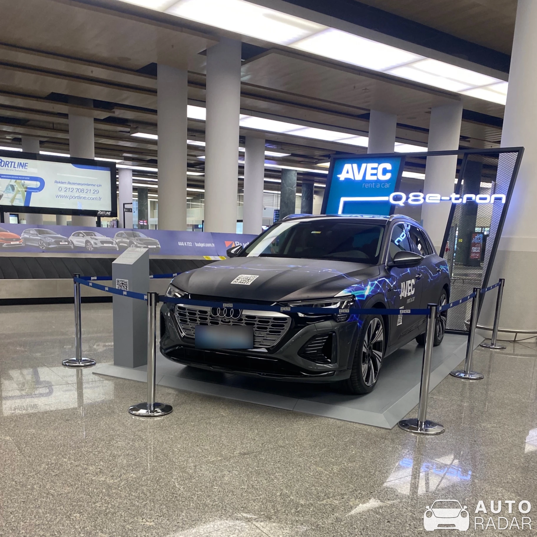 Audi Q8 E-Tron Sportback spotted in Gaziemir, Türkiye