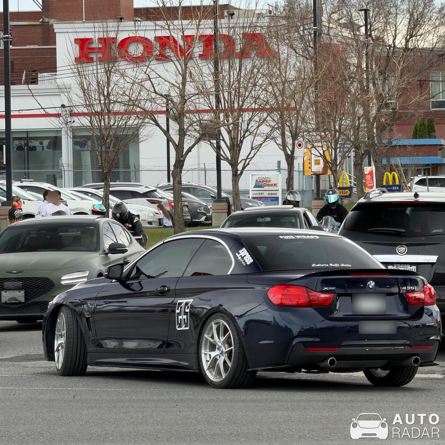 BMW 4 Series F33 Cabriolet spotted in Montréal