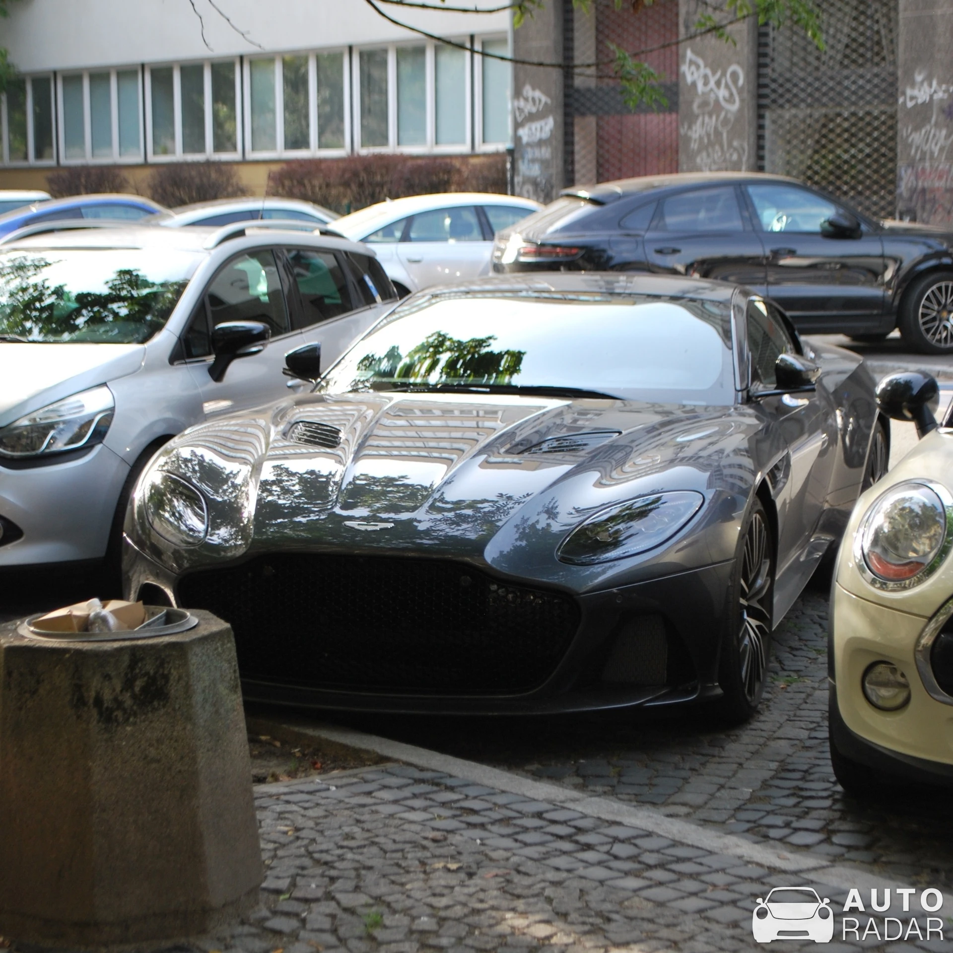 Aston Martin DBS Superleggera spotted in Warszawa, Poland