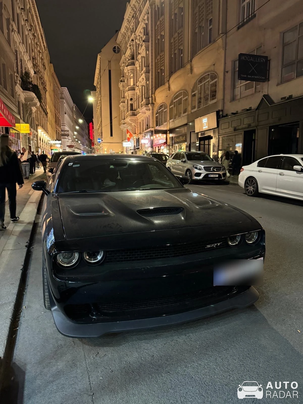 Dodge Challenger SRT spotted in Wien, Austria
