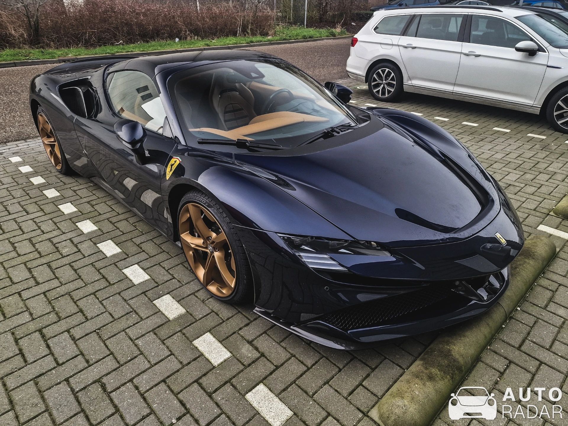 Ferrari SF90 Spider Assetto Fiorano spotted in Woerden, Netherlands