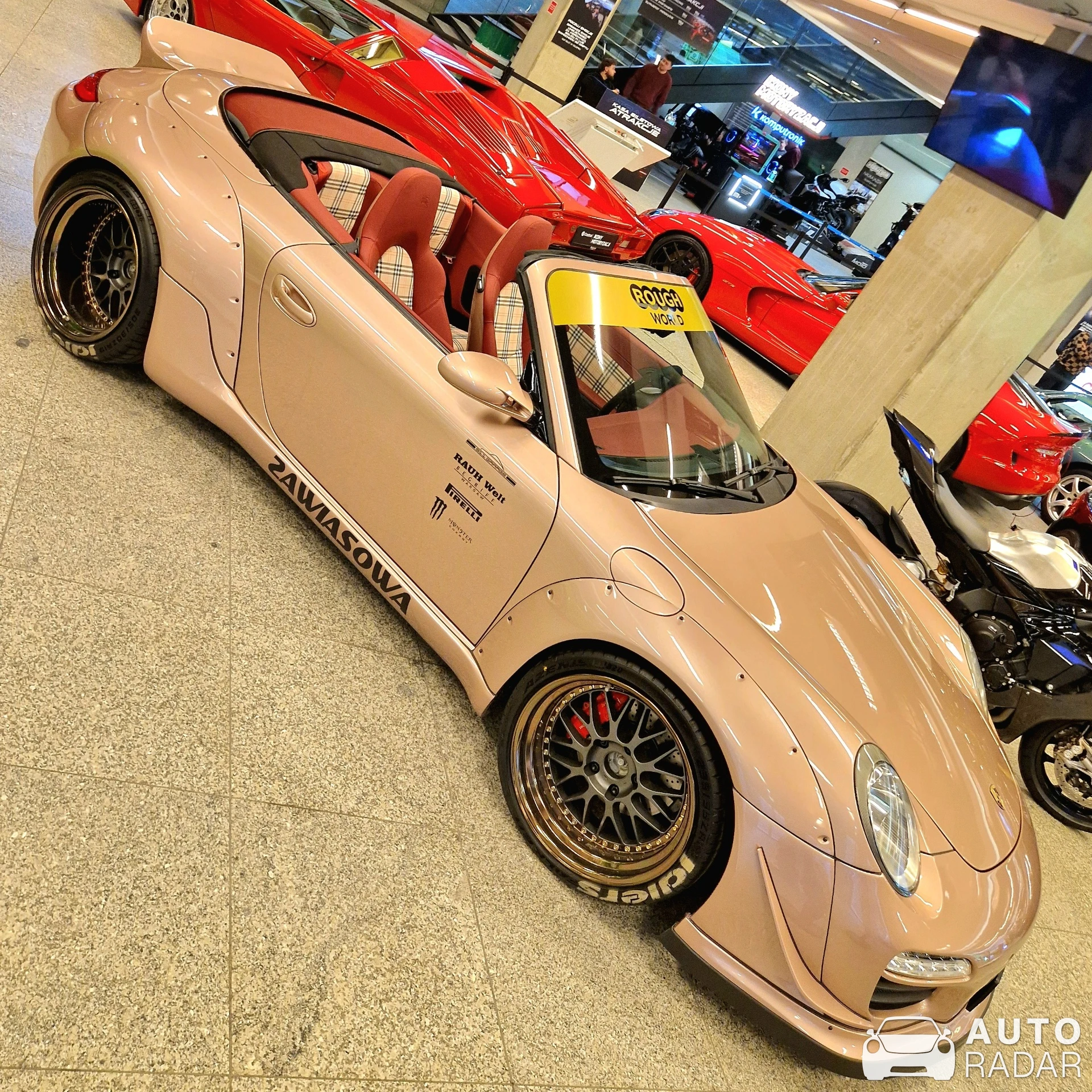 Porsche Rauh-Welt Begriff 997 Cabriolet spotted in Warszawa
