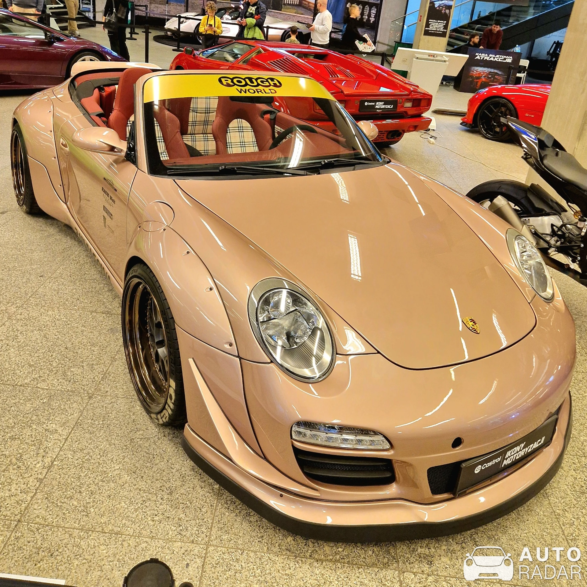 Porsche Rauh-Welt Begriff 997 Cabriolet spotted in Warszawa, Poland