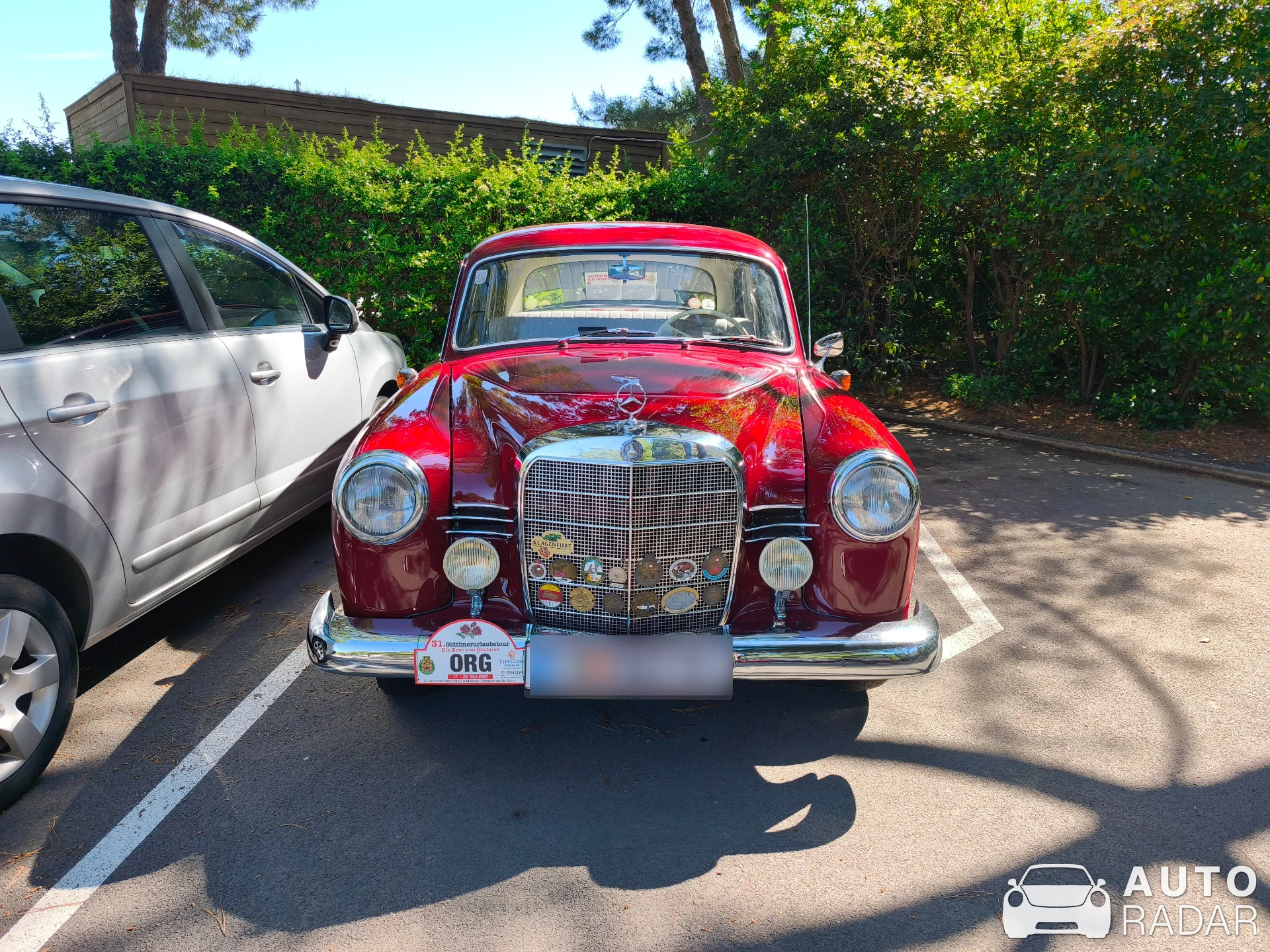 Mercedes-Benz 190D W121 spotted in Piran