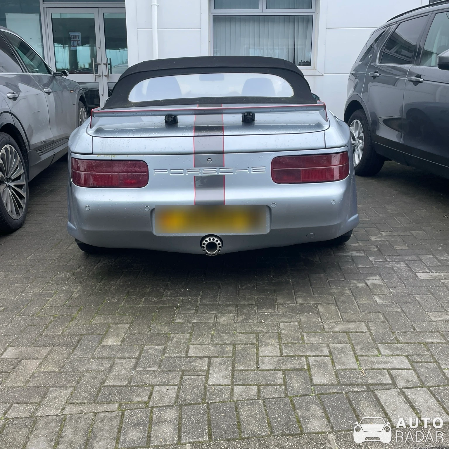Porsche 968 Cabriolet spotted