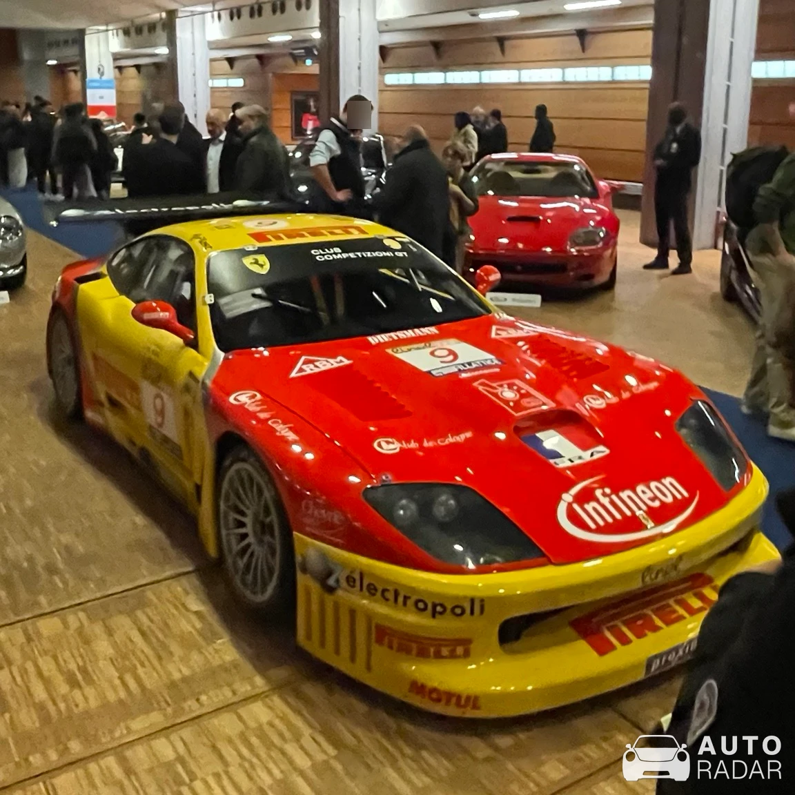 Ferrari 550 Maranello GTS spotted in Paris