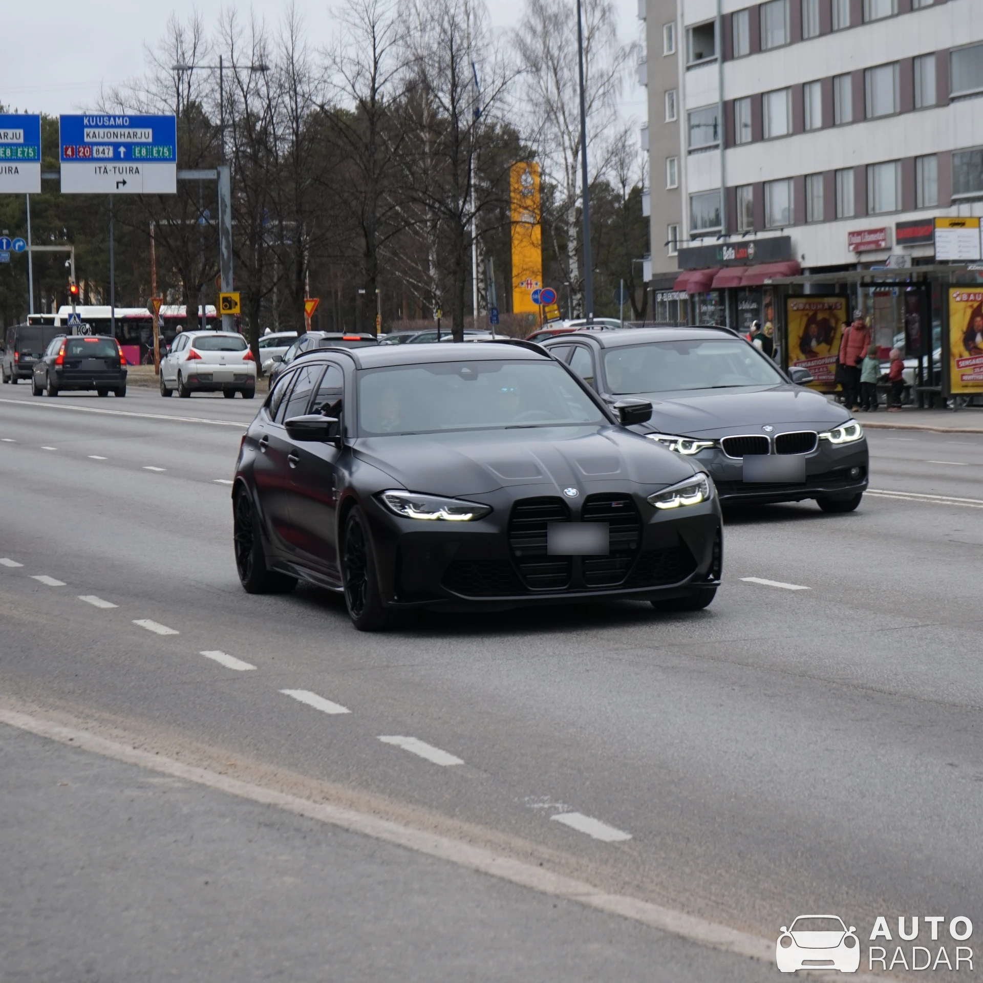 BMW M3 G81 Touring Competition spotted in Oulu, Finland