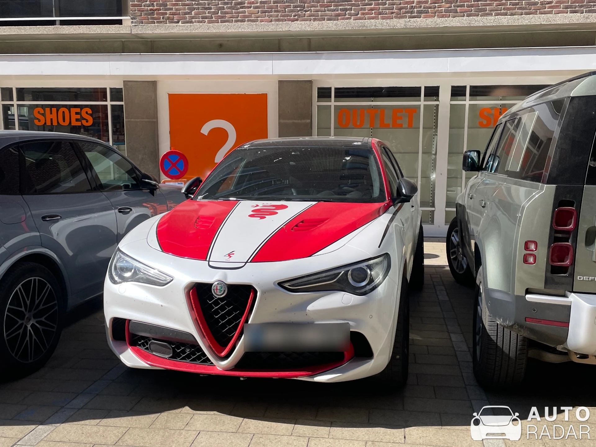 Alfa Romeo Stelvio Quadrifoglio Alfa Romeo Racing Limited Edition spotted in Middelkerke