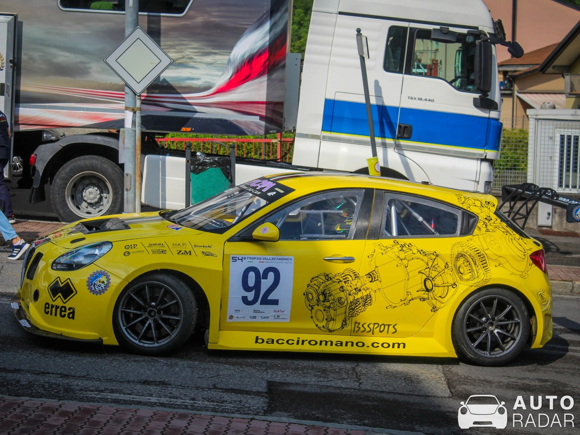 Alfa Romeo Giulietta TCR spotted in Malegno