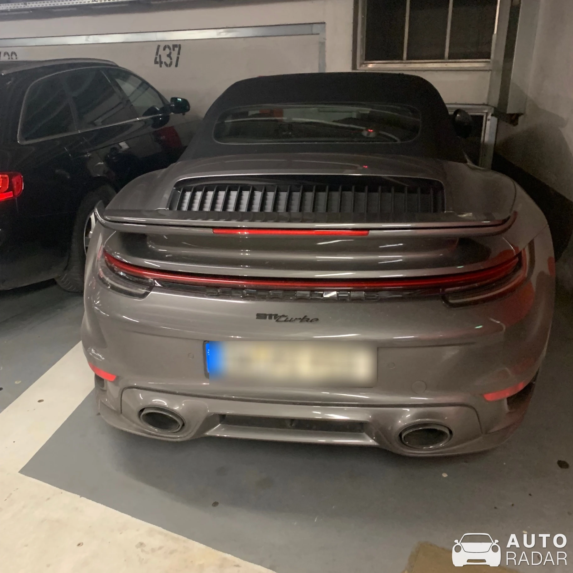 Porsche 992 Turbo Cabriolet MkI spotted in Würzburg, Germany
